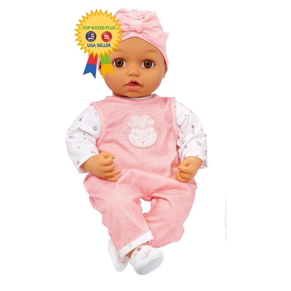 My Real Baby Doll Ava - Light Brown Eyes:‎ Realistic Soft-Bodied Baby Doll